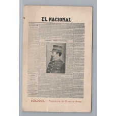 DOLORES PROVINCIA DE BUENOS AIRES ANTIGUA TARJETA POSTAL DIARIO EL NACIONAL